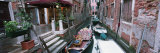 Gondolas in a Canal, Grand Canal, Venice, Italy Photographic Print by Panoramic Images 