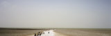 Tourists on a Dirt Road, Badwater, Death Valley National Park, California, USA Lámina fotográfica por Panoramic Images