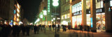 Buildings Lit Up at Night, Munich, Germany Photographic Print by Panoramic Images 