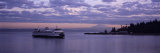 Ferry in the Sea, Bainbridge Island, Seattle, Washington State, USA Photographic Print by Panoramic Images 