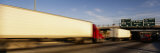 Semi-Trucks on a Highway, Laredo, Texas, USA Photographic Print by Panoramic Images 
