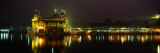 Temple Lit Up at Night, Golden Temple, Amritsar, Punjab, India Photographic Print by Panoramic Images 