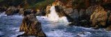 Waves Breaking on Rocks at the Coast, Garrapata State Park, Big Sur, California, USA Photographic Print by Panoramic Images 