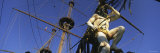 Statue on a Ship's Bow, Genoa, Italy Photographic Print by Panoramic Images 