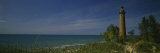 Lighthouse at the Coast, Little Point Sable Light Station, Silver Lake, Mears, Michigan, USA Photographic Print by Panoramic Images 