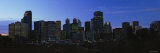 Buildings Lit Up at Night, Calgary, Alberta, Canada Photographic Print by Panoramic Images 
