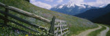 Wooden Fence in a Field, Tirol, Austria Lámina fotográfica por Panoramic Images