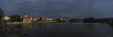 Buildings at the Waterfront, Charles Bridge, Vltava River, Prague, Czech Republic Photographic Print by Panoramic Images 