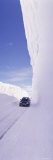 Jeep Moving in Snow, Breidadalsheidi, Iceland Photographic Print by Panoramic Images 