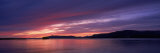 Sunset over the Sea, Mt. Esja and Mt. Akrafjall, Reykjavik, Iceland Lámina fotográfica por Panoramic Images