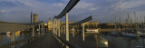 Footbridge Across the Sea, Rambla de Mar, Port Vell, Barcelona, Catalonia, Spain Photographic Print by Panoramic Images 