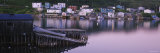 Reflection of Houses in the Sea, Harbor le Cou, Newfoundland and Labrador, Canada Lámina fotográfica por Panoramic Images