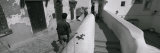Man Walking in Front of a Building, Casaba, Algiers, Algeria Photographic Print by Panoramic Images 