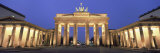 Brandenburg Gate, Berlin, Germany Photographic Print by Panoramic Images 