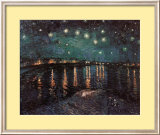 Nuit étoilée, Arles, 1888 Affiches par Vincent van Gogh