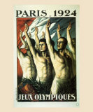 Jeux Olympiques, Paris, 1924 Prints by Jean Droit