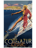 Cote d'Azur Corse Giclee Print by E. Ter