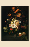 Vase de Fleurs, 1701 Print by Rachel Ruysch Vase de Fleurs, 1701 Print by Rachel Ruysch