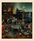 The Temptation of St. Anthony, Central Panel Print by Hieronymus Bosch