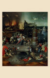 The Temptation of St. Anthony, Central Panel Poster by Hieronymus Bosch