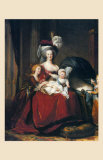 Marie-Antoinette et Ses Enfants, 1787 Prints by Elisabeth Louise Vigee-LeBrun