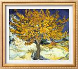 The Mulberry Tree, 1889 Framed Canvas Print by Vincent van Gogh