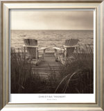 Beach Chairs Prints by Christine Triebert