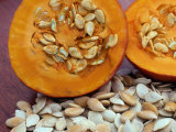 Sliced Pumpkin with Pumpkin Seeds (Cucurbita Sp) Europe Posters by Reinhard 