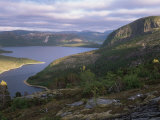 Late Evening Light Over Norwegian Fjord, Lausvnes, Nord-Trondelag, Norway, Europe Posters by Pete Cairns