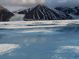 High Arctic Landscape in Spring, -40 Degrees C, Bylot Is, Baffin Is, North West Territories, Canada Print by Staffan Widstrand