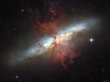 May 2006, Image of the Magnificent Starburst Galaxy, Messier 82 (M82) Lámina fotográfica por Stocktrek Images