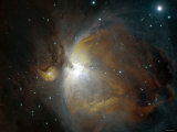 M42 Nebula in Orion Lámina fotográfica por Stocktrek Images