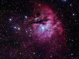 The Pacman Nebula Lámina fotográfica por Stocktrek Images