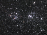 The Double Cluster, NGC 884 and NGC 869, as Seen in the Constellation of Perseus Lámina fotográfica por Stocktrek Images The Double Cluster, NGC 884 and NGC 869, as Seen in the Constellation of Perseus Lámina fotográfica por Stocktrek Images