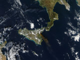 Eruption of Mt. Etna in Sicily, November 24, 2006 Photographie par Stocktrek Images 