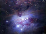 NGC 1977 is a Reflection Nebula Northeast of the Orion Nebula Lámina fotográfica por Stocktrek Images