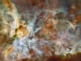 A 50-Light-Year-Wide View of the Central Region of the Carina Nebula Fotografie-Druck von Stocktrek Images 