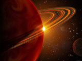 This is an Artist's Concept of Giant Planet Recently Discovered Orbiting the Sun-Like Star 79 Ceti Photographie par Stocktrek Images 