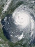 August 28, 2005, Hurricane Katrina Approaching the Gulf Coast Photographie par Stocktrek Images 