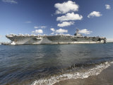USS Abraham Lincoln Fotoprint van Stocktrek Images USS Abraham Lincoln Fotoprint van Stocktrek Images