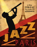 Jazz in Paris, 1970 Poster by Conrad Knutsen