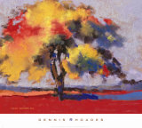 Twilight Oak I Posters by Dennis Rhoades
