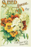 Seed Annual 1897, D.M. Ferry & Co., Detroit, Michigan Reproducción en lienzo de la lámina
