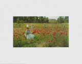 In Flanderns Field Poster von Robert William Vonnoh