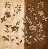 Russet Leaf Garland II Prints by Janet Tava