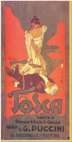 Puccini, Tosca Stretched Canvas Print by Adolfo Hohenstein