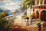 Seaside Terrace Prints by Roberto Lombardi Seaside Terrace Prints by Roberto Lombardi