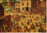 Lasten leikit Canvastaulu tekijänä Pieter Bruegel the Elder