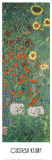 Garden of Sunflowers Print by Gustav Klimt