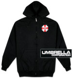 Felpa con zip e cappuccio: Resident Evil - Umbrella Corporation T-Shirts